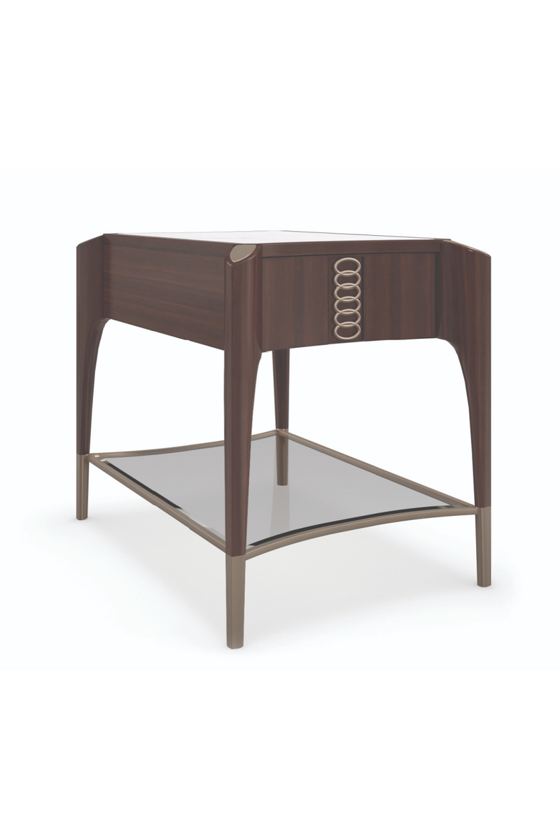 Rectangular Wooden Side Table | Caracole The Oxford | Oroatrade.com