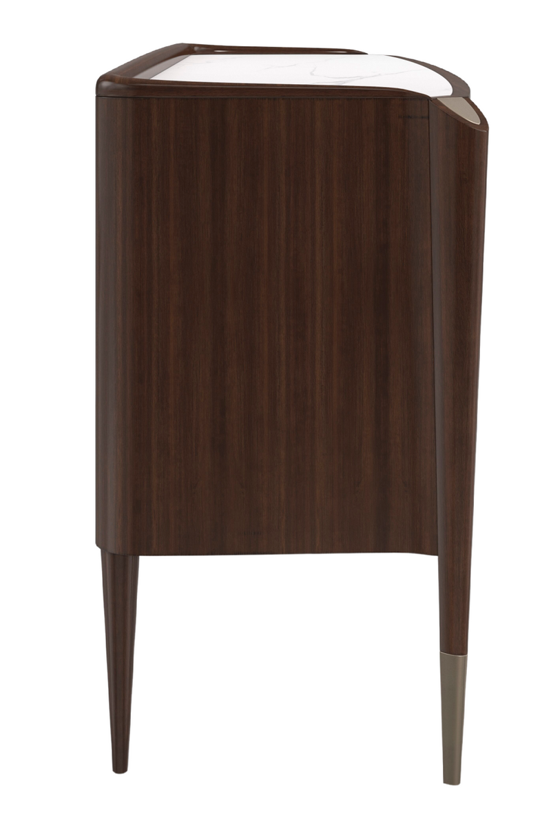 Dark Brown Wooden Sideboard | Caracole The Oxford | Oroatrade.com