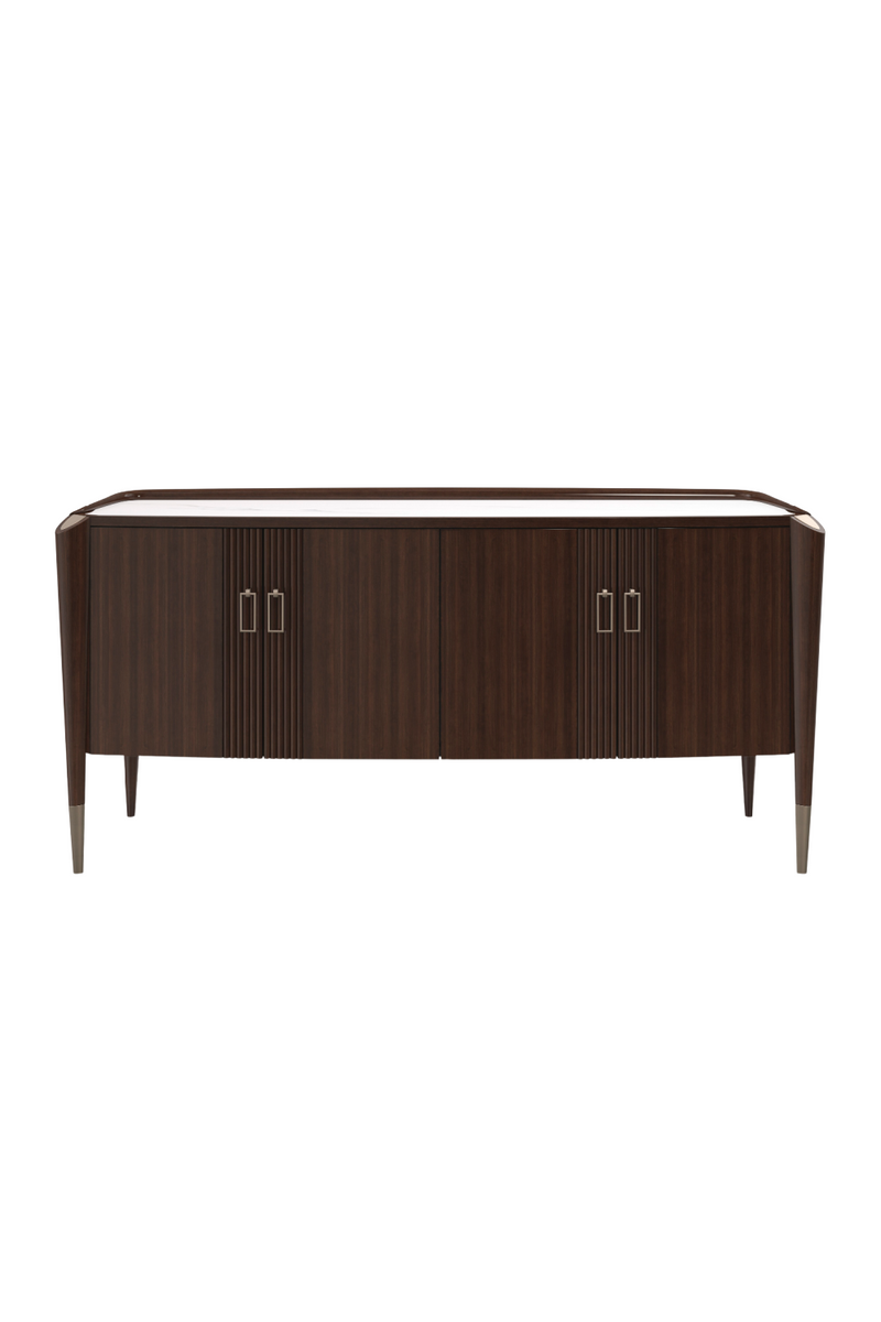 Dark Brown Wooden Sideboard | Caracole The Oxford | Oroatrade.com