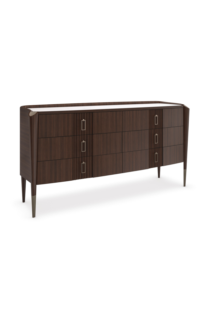 Dark Wood Dresser | Caracole The Oxford | Oroatrade.com