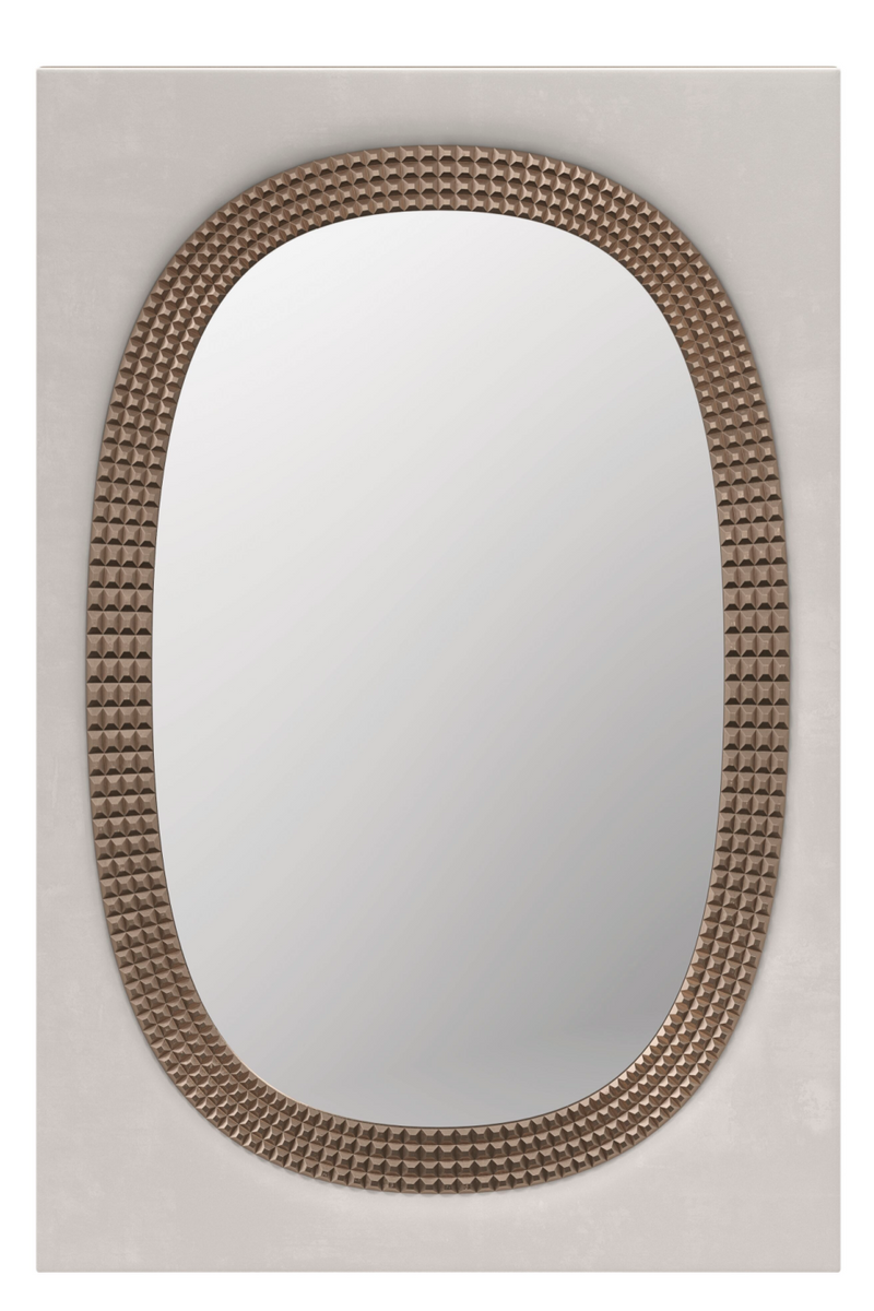 Decorative Oval Mirror | Caracole The Oxford | Oroatrade.com