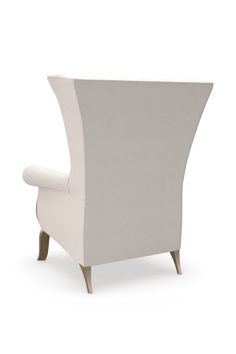 Cream Wingback Accent Chair | Caracole Valentina | Oroatrade.com