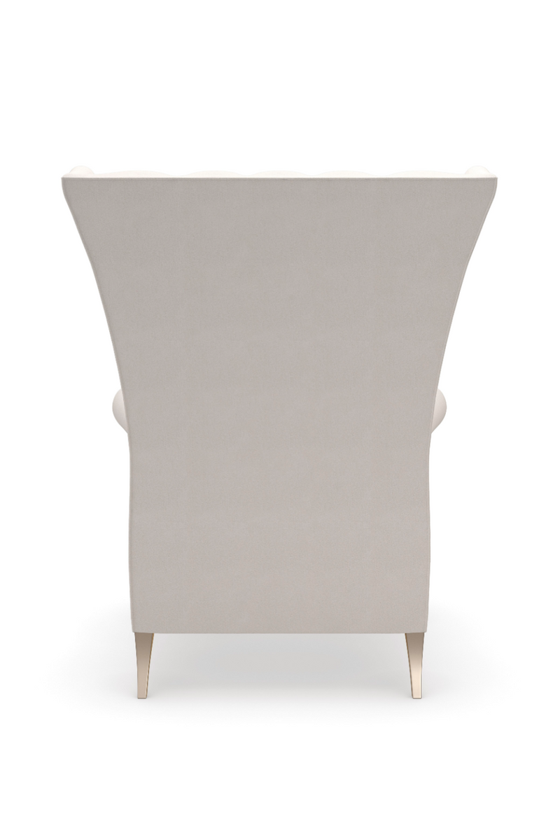 Cream Wingback Accent Chair | Caracole Valentina | Oroatrade.com