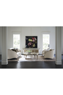 Oval Modern Media Cabinet | Caracole Valentina | Oroatrade.com