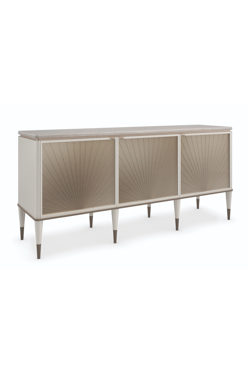 Matte Peral Wooden Sideboard | Caracole Valentina | Oroatrade.com