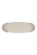 Oval Cream Bench | Caracole Valentina | Oroatrade.com