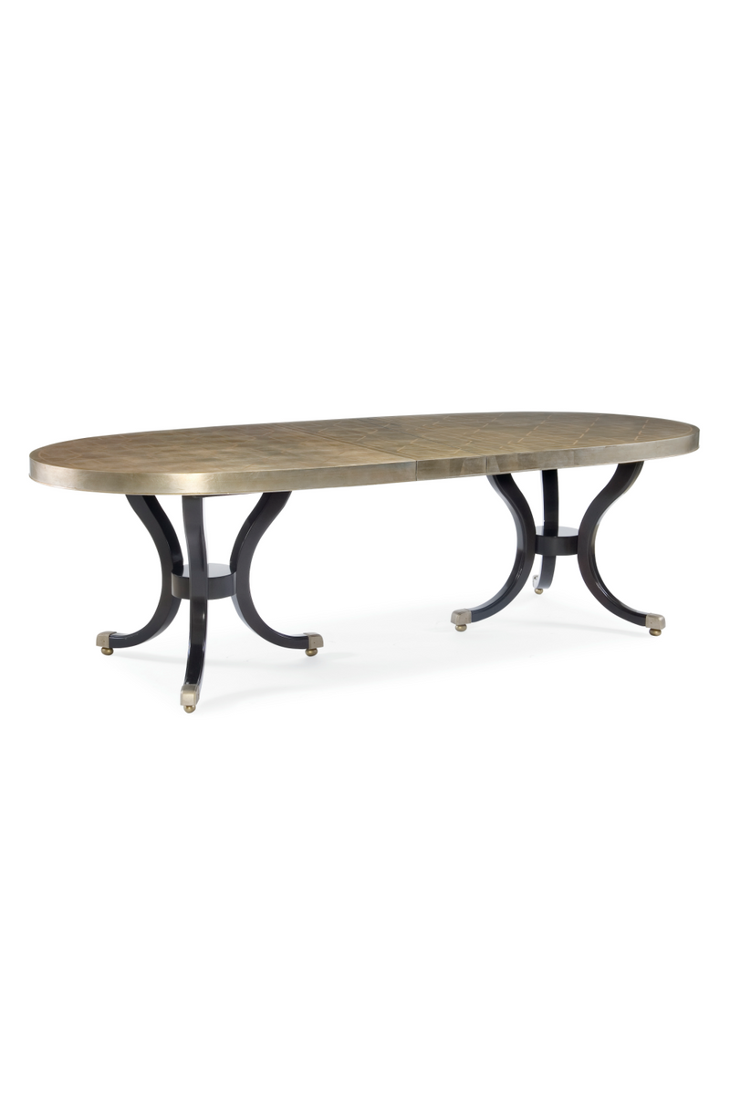 Latticed Oval Dining Table | Caracole Draw Attention | Oroatrade.com