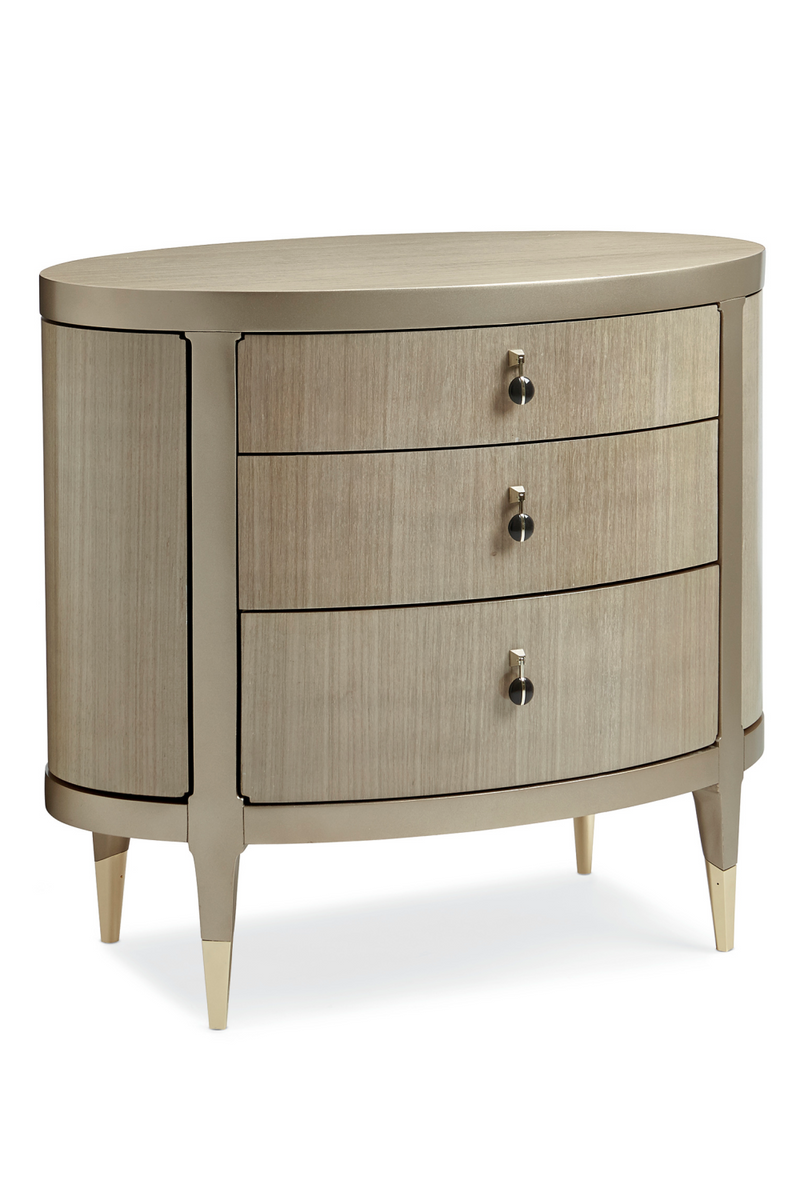 Mid-Century Modern Oval Nightstand | Caracole A Dream Come True | Oroatrade.com