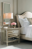 Winged Upholstered Bed | Caracole Bedtime Beauty | Oroatrade.com