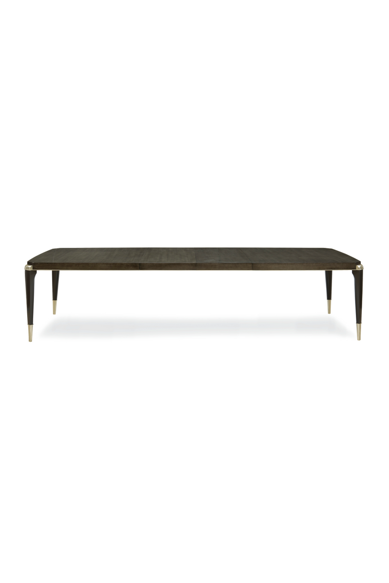 Black Modern Dining Table | Caracole All Trimmed Out | Oroatrade.com