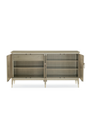 Gold Wooden Sideboard | Caracole Turn A New Leaf | Oroatrade.com