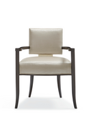 Neutral Sateen Dining Chair | Caracole Reserved Seating | Oroatrade.com