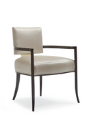 Neutral Sateen Dining Chair | Caracole Reserved Seating | Oroatrade.com