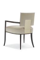 Neutral Sateen Dining Chair | Caracole Reserved Seating | Oroatrade.com