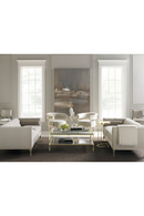 Neutral Sateen Dining Chair | Caracole Reserved Seating | Oroatrade.com