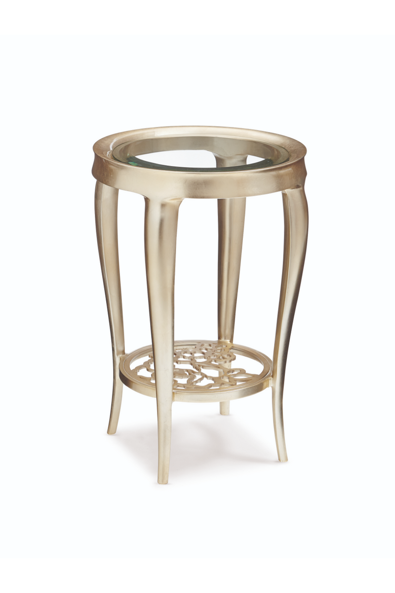 Cabriole Legs Metal Side Table | Caracole Just For You | Oroatrade.com