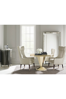 Oval Modern Bar Cabinet | Caracole Mix-ology | Oroatrade.com