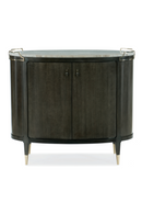 Oval Modern Bar Cabinet | Caracole Mix-ology | Oroatrade.com
