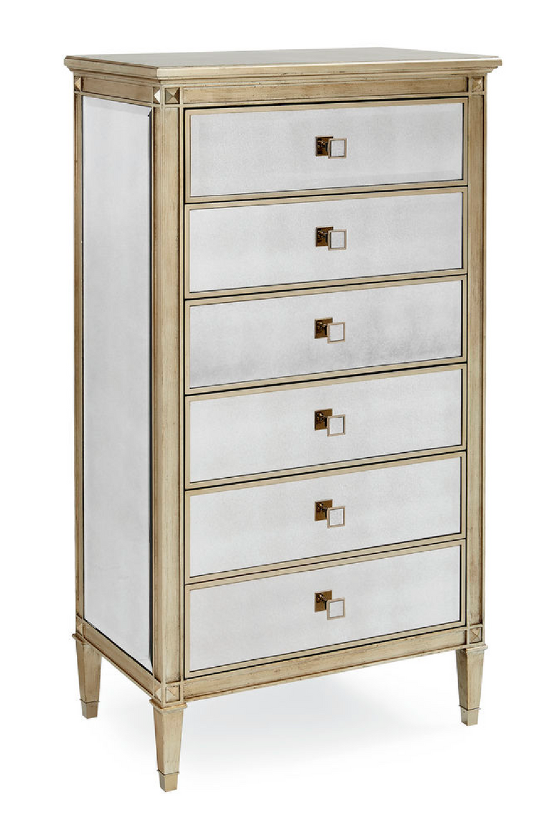 Antique Mirror Chest of Drawers | Caracole Beauty-full | Oroatrade.com