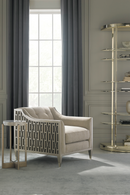 Half-Moon Gold Shelving Unit | Caracole Up Up And Away | Oroatrade.com