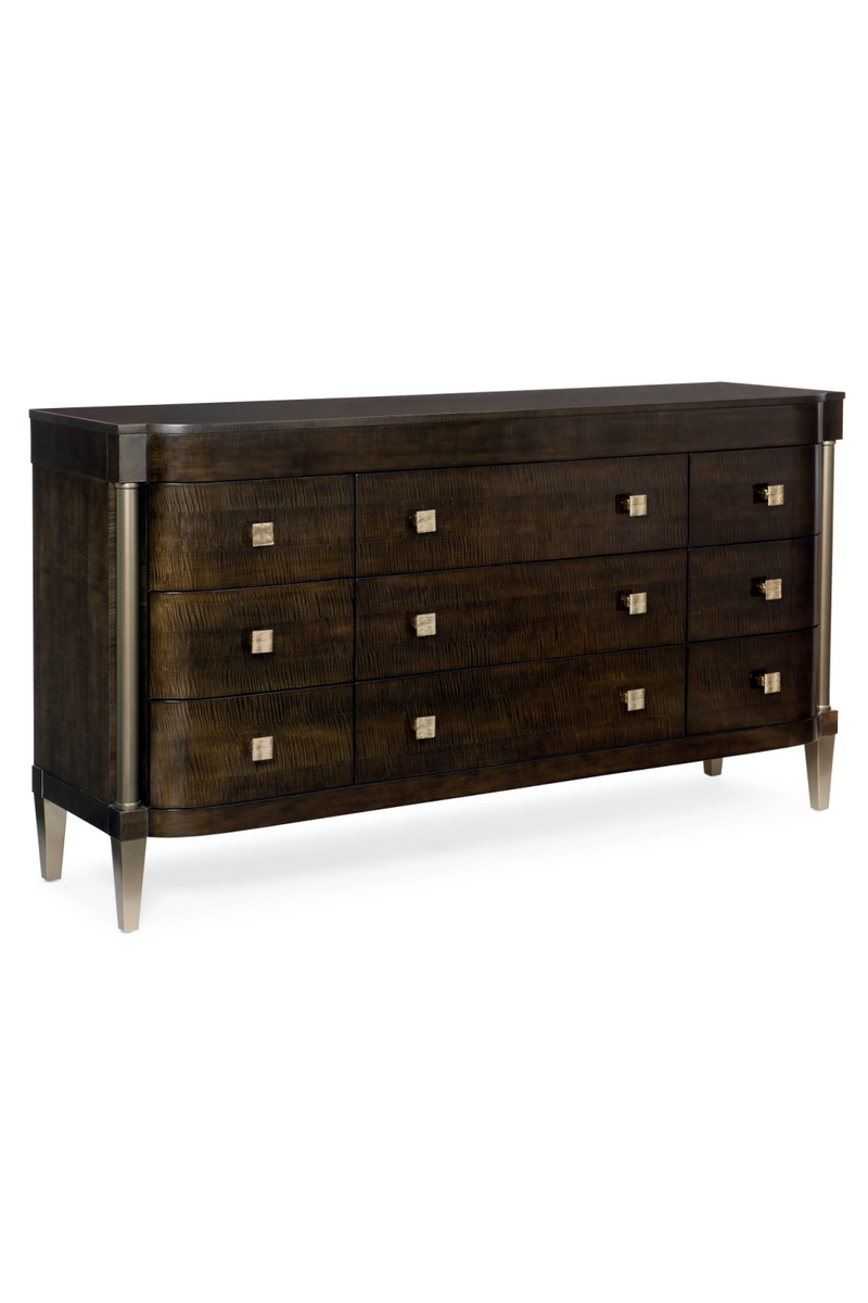 Dark Wooden Dresser | Caracole Dramatic Presence | Oroatrade.com