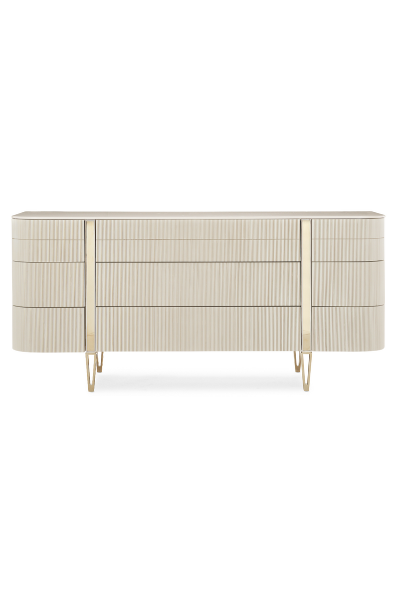 Matte Pearl Modern Dresser | Caracole Love At First Sight | Oroatrade.com