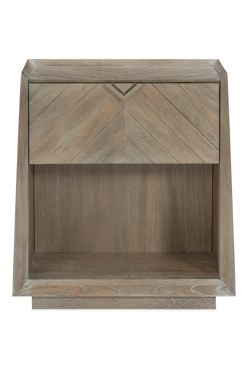 Ash Driftwood Rustic Nightstand | Caracole Earthly Delight | Oroatrade.com