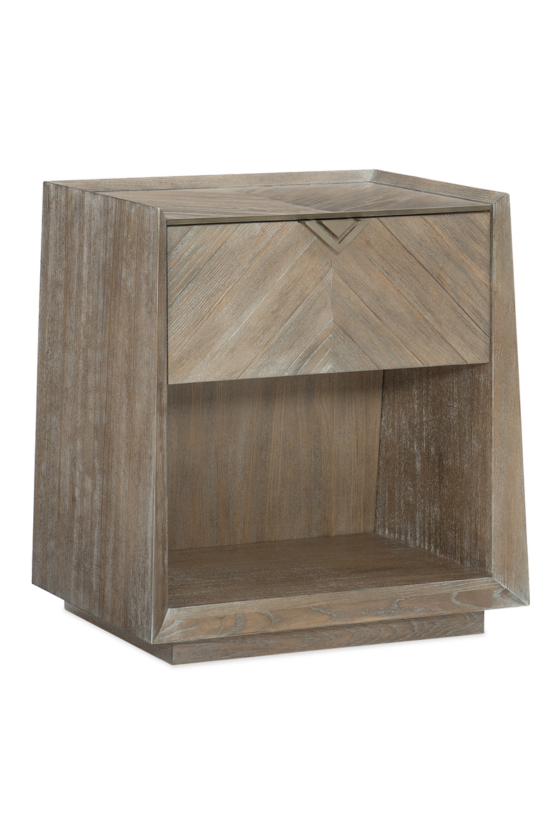 Ash Driftwood Rustic Nightstand | Caracole Earthly Delight | Oroatrade.com