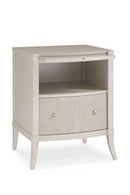 Modern Classic Cream Nightstand | Caracole New Love | Oroatrade.com