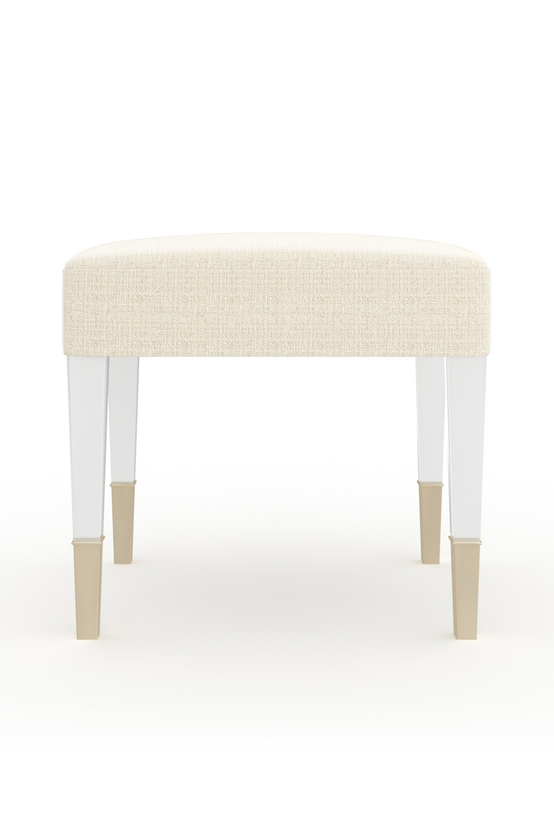 Acrylic Legged Bench | Caracole Looking Good! | Oroatrade.com