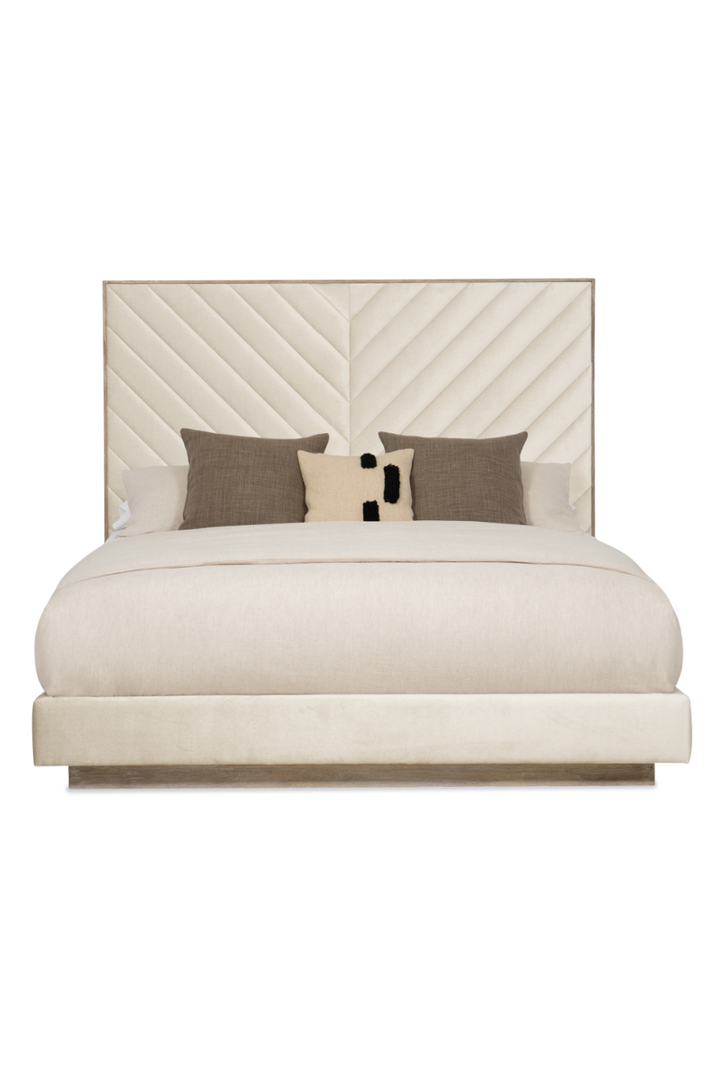 Ash Wood Upholstered Bed | Caracole Meet U In The Middle | Oroatrade.com