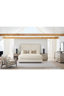 Ash Wood Upholstered Bed | Caracole Meet U In The Middle | Oroatrade.com