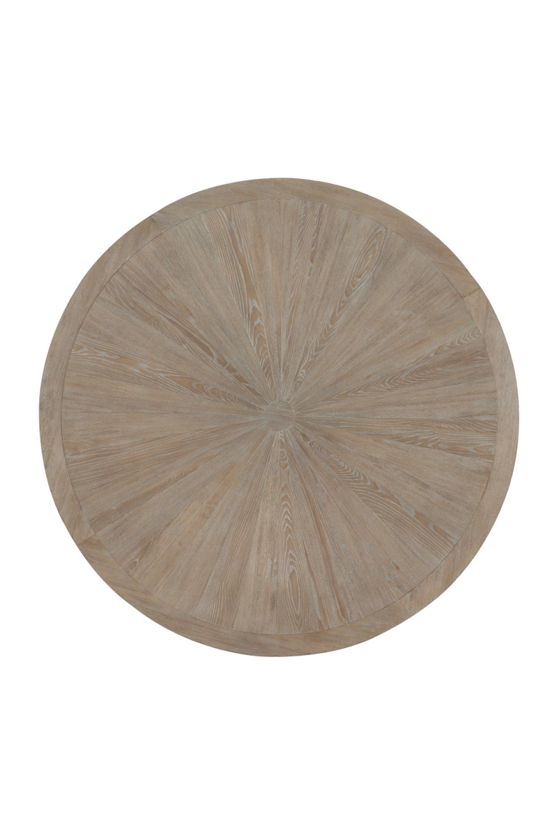 Round Ash Dining Table | Caracole Rough And Ready 54 | Oroatrade.com