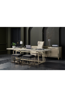 Beige Marble Dining Table | Caracole Wish You Were Here | Oroatrade.com