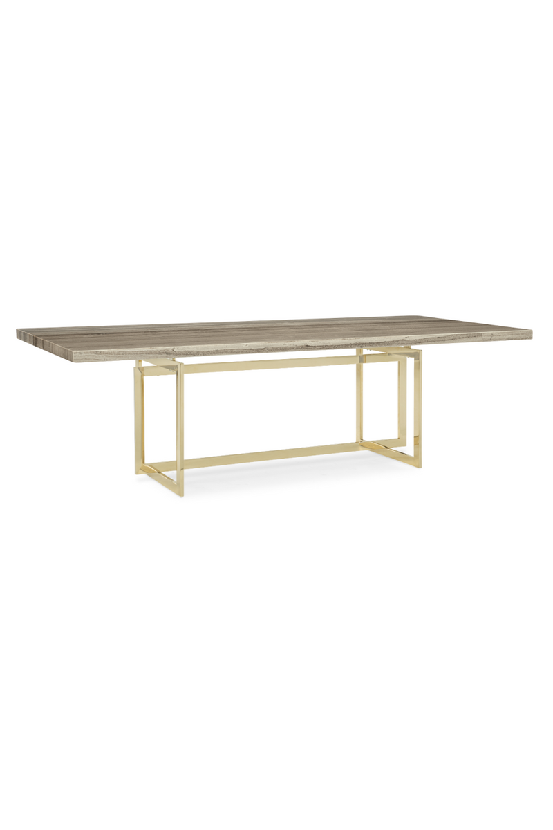 Beige Marble Dining Table | Caracole Wish You Were Here | Oroatrade.com