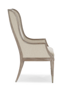 Ash Framed Accent Armchair | Caracole Open Arms | Oroatrade.com