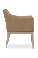 Brown Leather Dining Armchair | Caracole Free And Easy | Oroatrade.com
