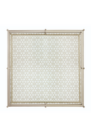 Metal Framed Glass Cocktail Table | Caracole Perfectly Square | oroatrade.com