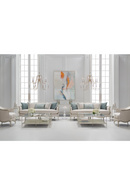 Metal Framed Glass Cocktail Table | Caracole Perfectly Square | oroatrade.com