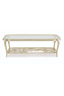 Glass Cocktail Table | Caracole Flower Power | Oroatrade.com