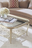 Glass Cocktail Table | Caracole Flower Power | Oroatrade.com