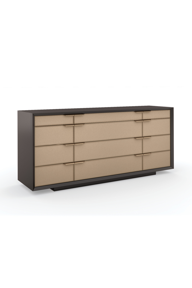 Textured Vinyl Dresser | Caracole All Wrapped Up | Oroatrade.com