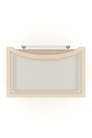 Crescent-Shaped Top Nightstand | Caracole Clearly Open | Oroatrade.com