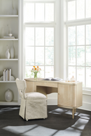 Cream Modern Vanity Table | Caracole Fancy Me | Oroatrade.com