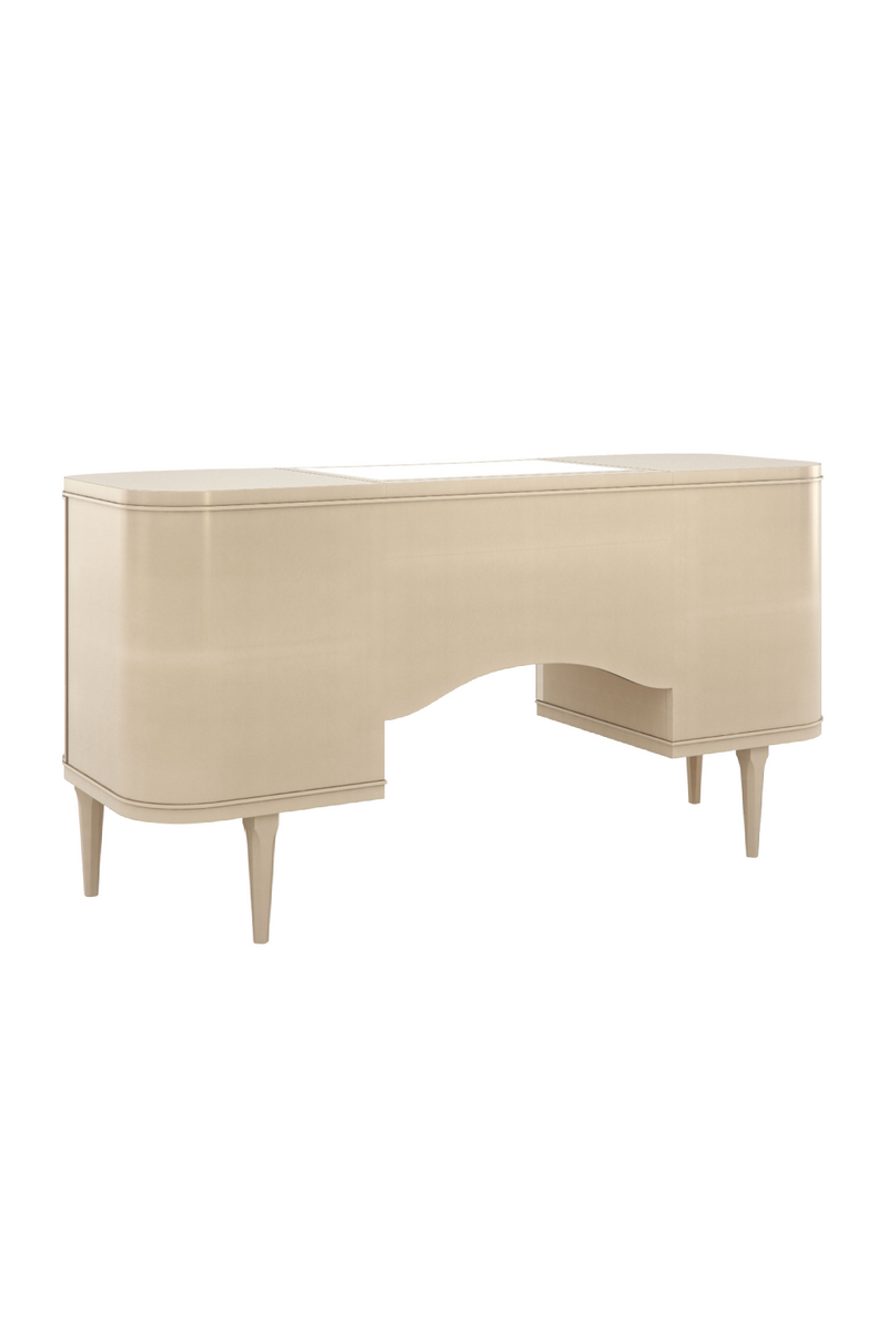 Cream Modern Vanity Table | Caracole Fancy Me | Oroatrade.com