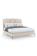 Silver Framed Modern Bed | Caracole Un-Deux-Trois | OROATRADE.COM