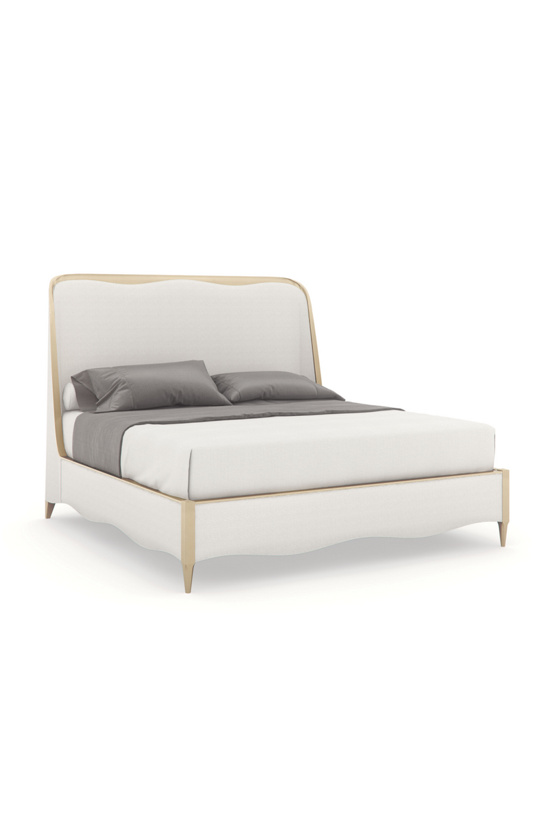 White Modern California King Bed | Caracole Deep Sleep | Oroatrade.com
