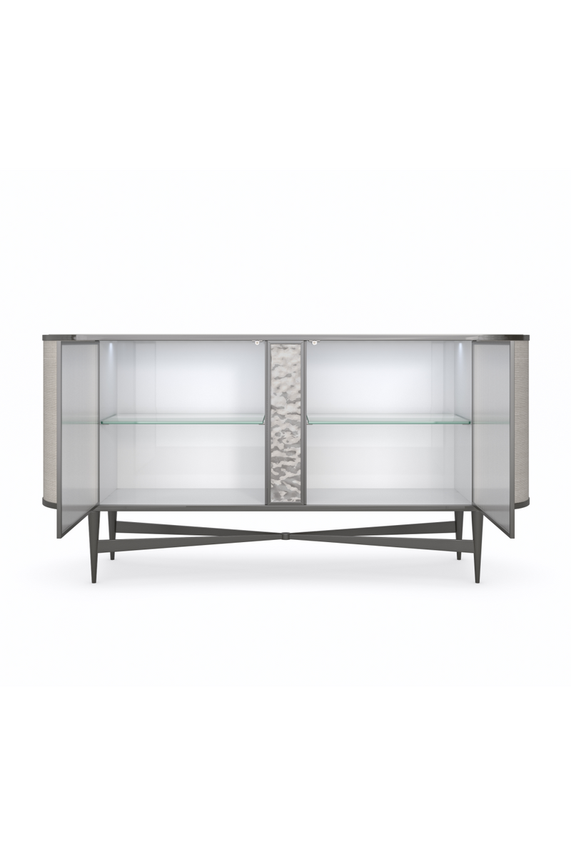 Oval Silver Buffet | Caracole Has It All | Oroatrade.com