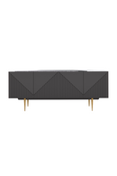 Slatted Modern Sideboard | Caracole Over The Edge | Oroatrade.com