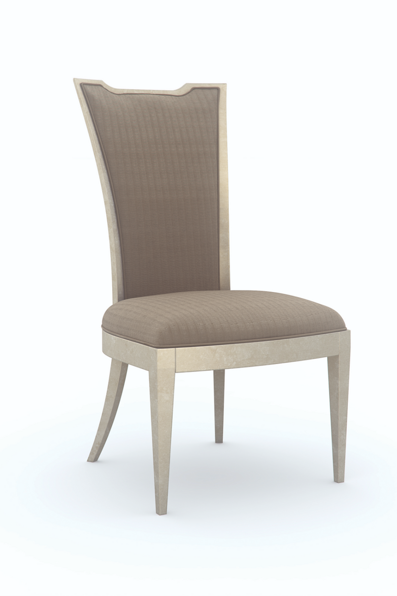 Neutral Toned Dining Chair (2) | Caracole Very Appealing | Oroatrade.com